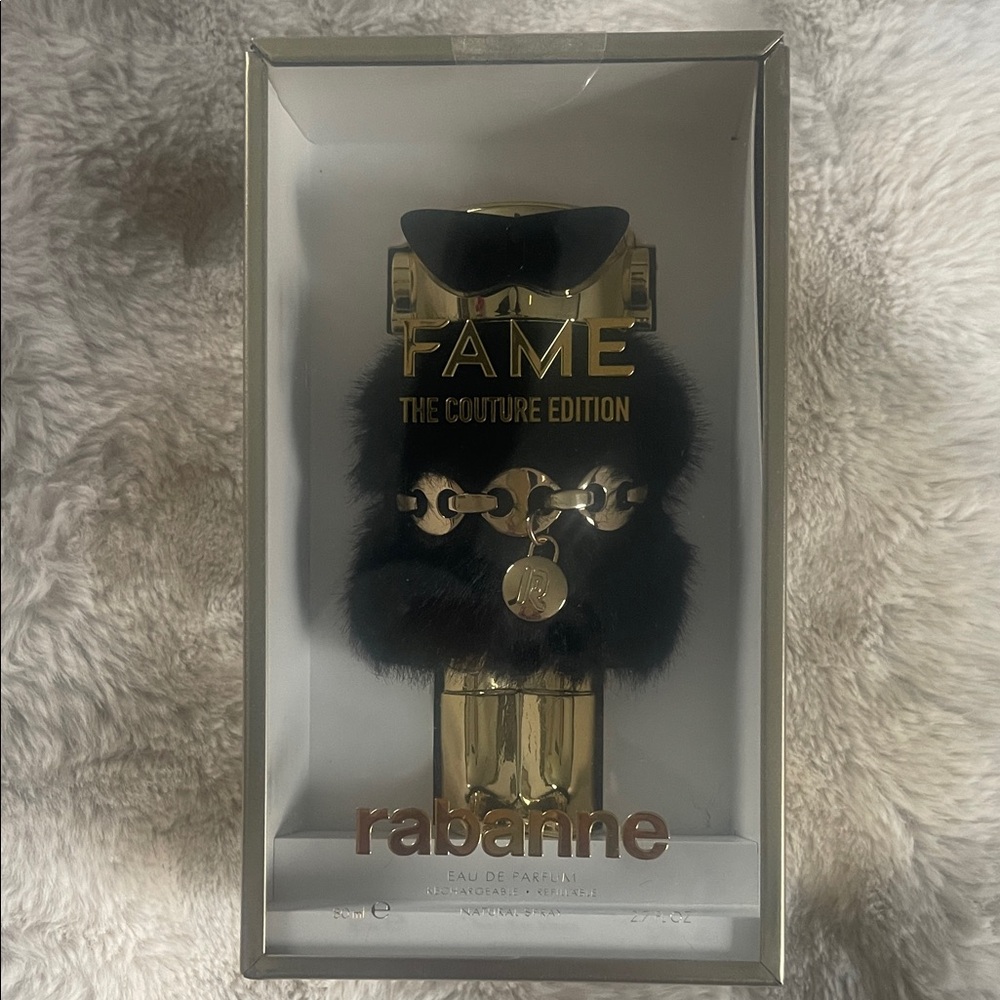 FAME The Couture Edition by rabanne - Black & Gold Bottle